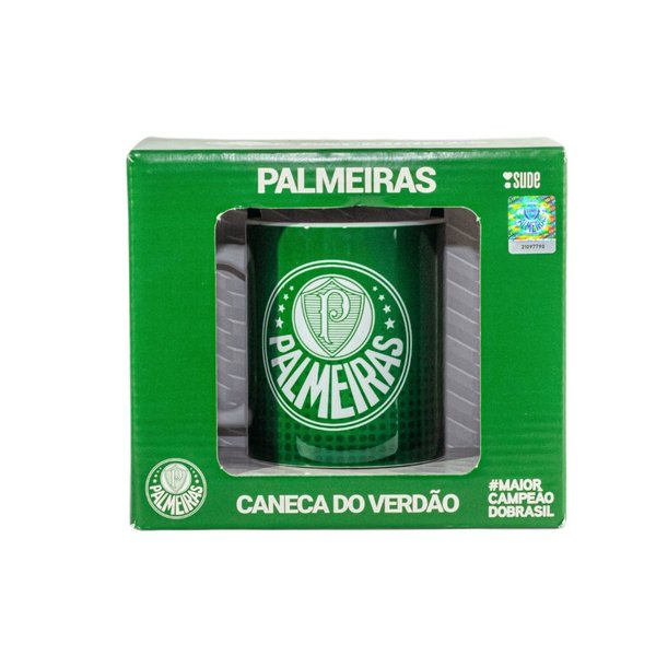 Kit Presente Almofada e Caneca Oficial Palmeiras