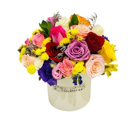 Imagem de Box Mix de Flores Parabéns