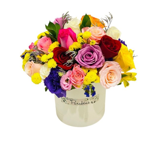 Box Mix de Flores Parabéns