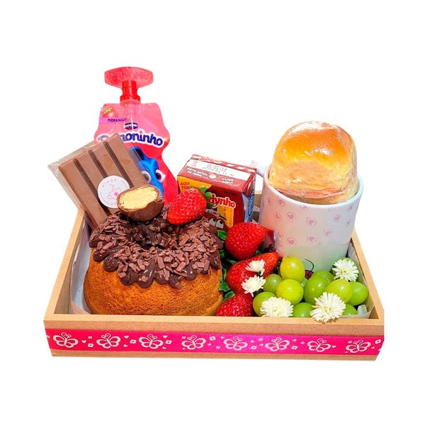 Cesta de Café da Manhã Doce Aroma