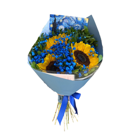 Imagem de Buquê Van Gogh 3 Girassóis