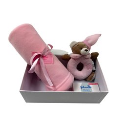 Imagem de Kit Presente Carinho e Aconchego Rosa