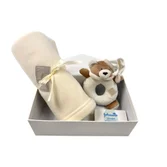 Kit Presente Carinho e Aconchego Bege