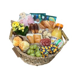 Imagem de Cesto de Café da Manhã Premium