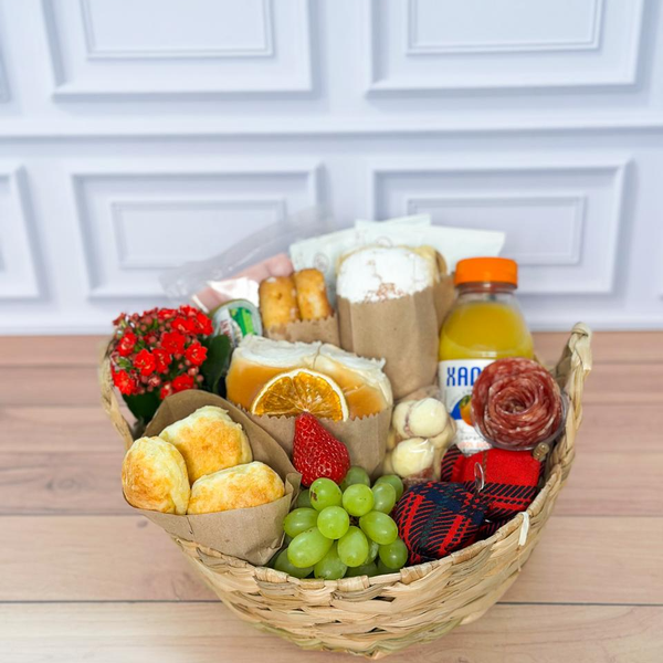 Cesto de Café da Manhã Premium