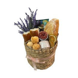 Imagem de Cesta de Café da Manhã com Caneca