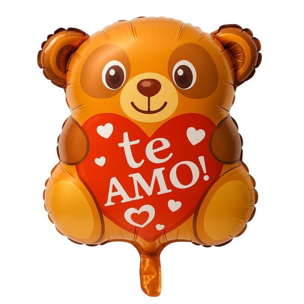 BALÃO INFLAVÉL URSO TE AMO 30CM