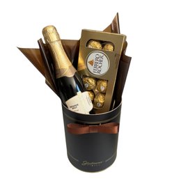 Imagem de Cachepot Chandon Brut com Ferrero Rocher