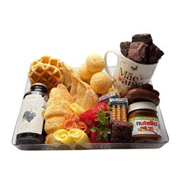 Imagem de Cesta de Café da Manhã para Mãe