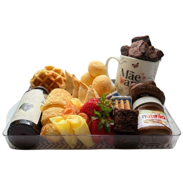 Cesta de Café da Manhã para Mãe