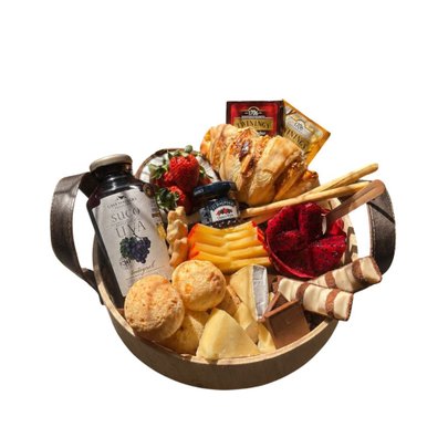 Cesta de Café da Manhã Exclusiva Premium
