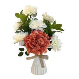 Imagem de Buquê Hortência e Dálias - Envasado