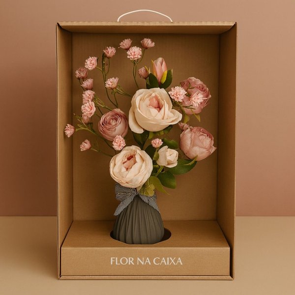 Bouquê Rosas Clássicas - Envasado