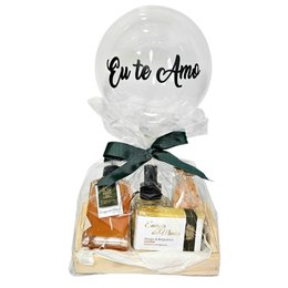 Imagem de Cesta Eu Te Amo De Produtos Artesanais