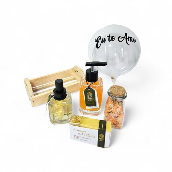 Cesta Eu Te Amo De Produtos Artesanais