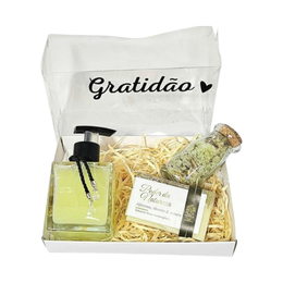Imagem de Cesta Gratidão Sabonete Artesanal