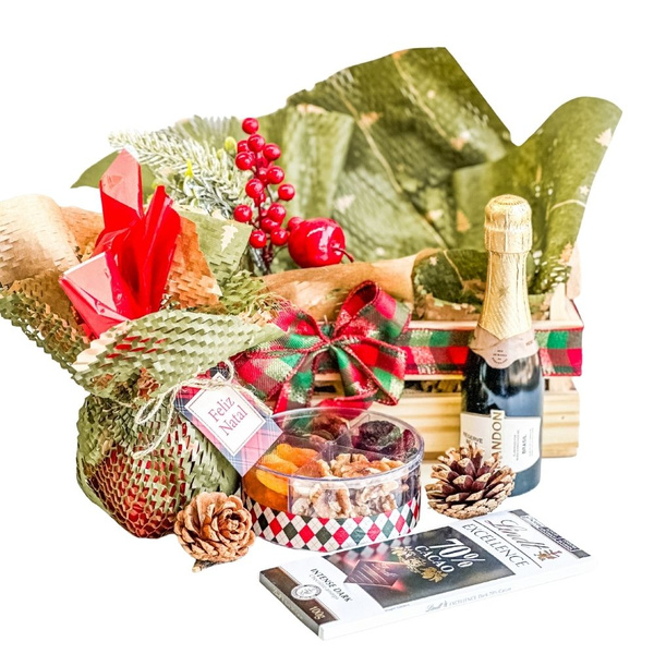 Cesta Natal Boas Festas 