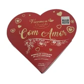 Bombom Viermon em Formato de Coração Com Amor