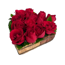 Imagem de Coração Luxo de Rosas Vermelhas