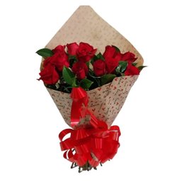 Imagem de Buquê Meu Amor com 12 Rosas 