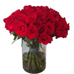 Imagem de Arranjo Minha Vida com 100 Rosas no Vaso 