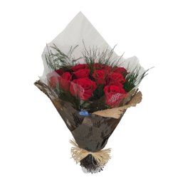 Imagem de Buquê de Rosas Colmeia Black 