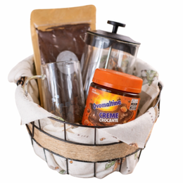 Imagem de Kit Café Prensa Francesa, Café e Creme de Ovomaltine