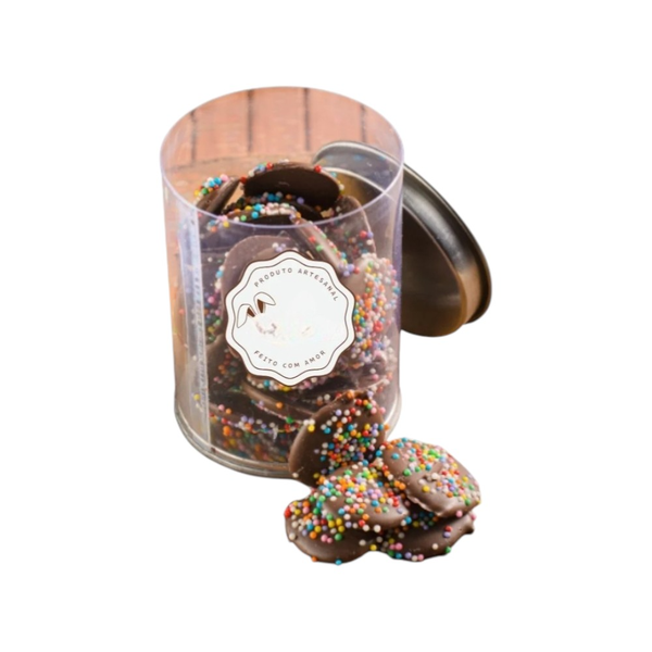 Tubo Drágeas Chocolate