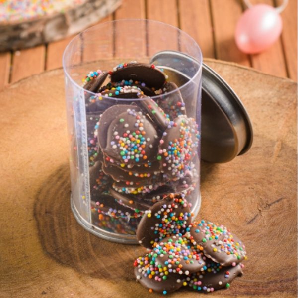 Tubo Drágeas Chocolate