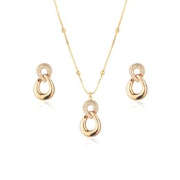 Imagem de Conjunto  de Colar e Brincos Elos Semijoia