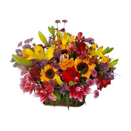 Imagem de Cesta de Flores Nobres e Seminobres Super Top