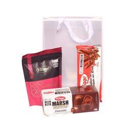 Imagem de Sacola Presente Misto Chocolate e Morango