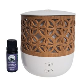 Imagem de Kit Aromaterapia Difusor Twig e Óleo de Lavanda