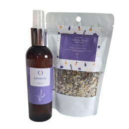 Imagem de Kit Lavanda Relaxante Escalda-pés & Spray de Ambiente