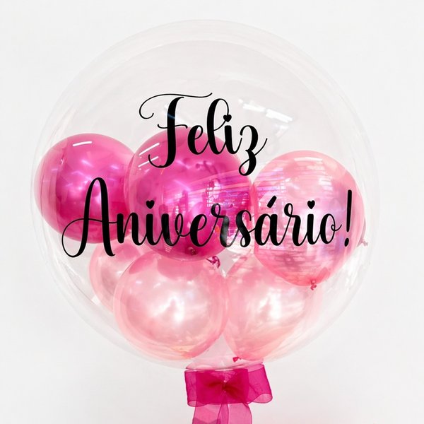 Flores, Pelúcia, Chocolate e Balão Personalizado