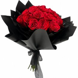 Imagem de Buquê Luxo com 20 Rosas Vermelhas Colombianas
