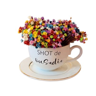 Xícara de Chá Ouro Ousadia