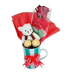 Imagem de Bouquet na Caneca Green