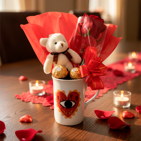 Bouquet na Caneca Só Vejo Você