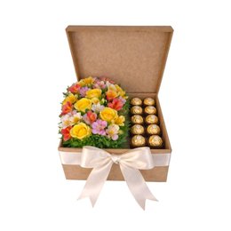 Imagem de Box Essência do Amor com Ferrero Rocher