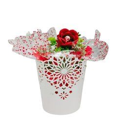 Imagem de Arranjo Floral Aromático Vaso Vazado Grande