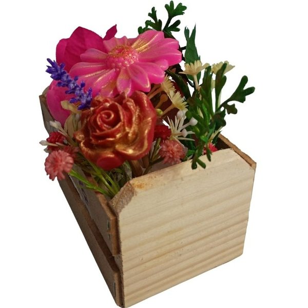 Feliz Dia Mini Engradado Florido e Aromatizado 