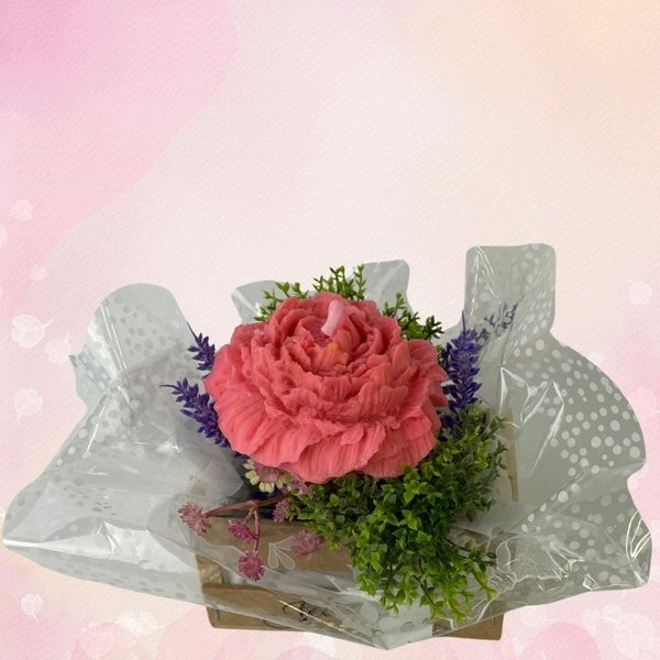 Arranjo Pequenos Carinhos Vela Peonia Aromatica