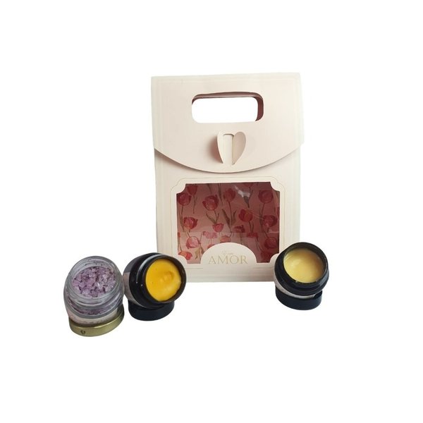 Kit Tulipa Spa dos Pés 40g Rosa Lavanda e Buriti