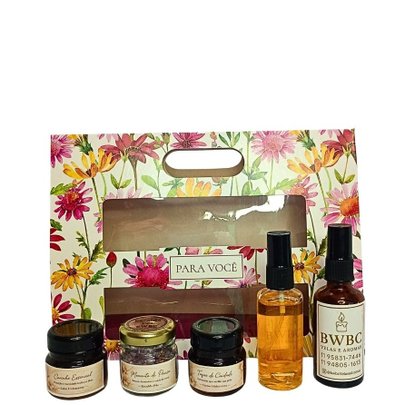 Kit Floral Cabelos Corpo e Pés