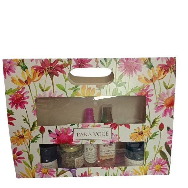 Kit Floral Cabelos e Corpo 