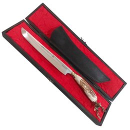 Imagem de Faca Aço Inox Cabo Chifre de Cervo