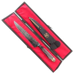 Imagem de Faca Dasmaco Cabo de Canela de Avestruz