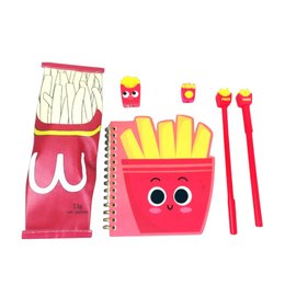 Imagem de Kit de Papelaria Batata Frita 6 Itens