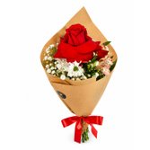 Buquê com 01 Rosa Premium